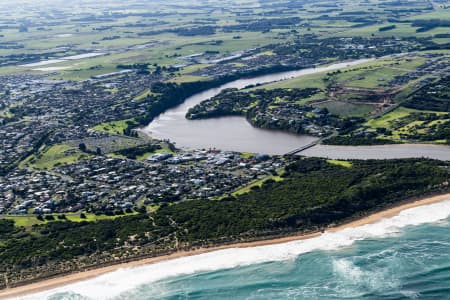 Aerial Image of WARRNAMBOOL