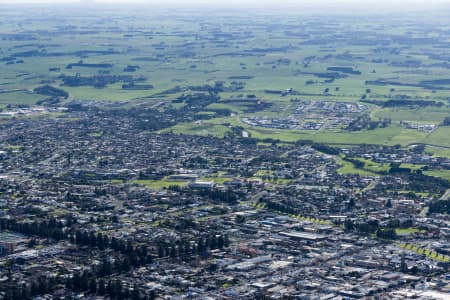 Aerial Image of WARRNAMBOOL