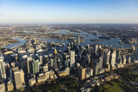 Aerial Image of SYDNEY EARLY MORNING