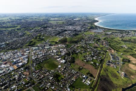 Aerial Image of WARRNAMBOOL