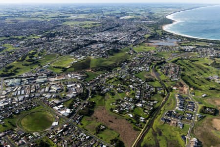 Aerial Image of WARRNAMBOOL