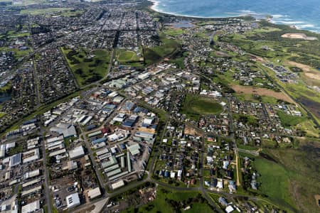 Aerial Image of WARRNAMBOOL