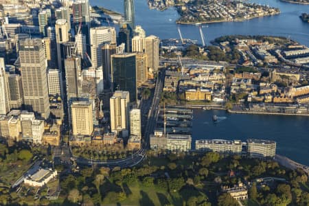 Aerial Image of SYDNEY EARLY MORNING