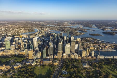 Aerial Image of SYDNEY EARLY MORNING