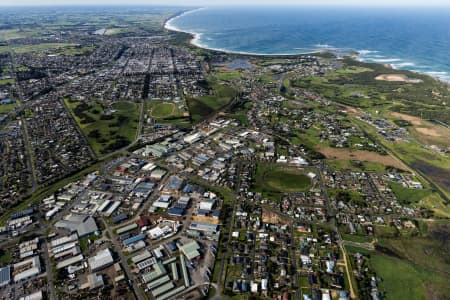 Aerial Image of WARRNAMBOOL