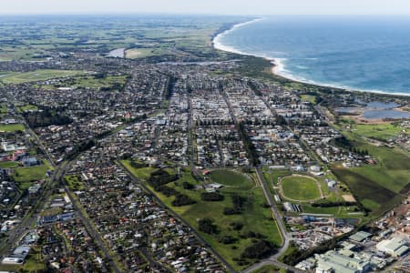 Aerial Image of WARRNAMBOOL