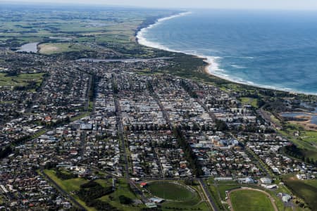 Aerial Image of WARRNAMBOOL