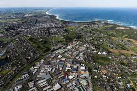 Aerial Image of WARRNAMBOOL