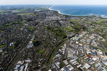 Aerial Image of WARRNAMBOOL