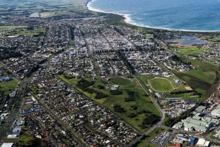 Aerial Image of WARRNAMBOOL