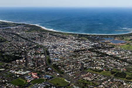 Aerial Image of WARRNAMBOOL