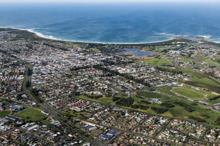 Aerial Image of WARRNAMBOOL