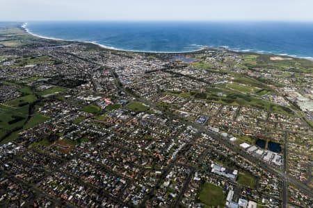 Aerial Image of WARRNAMBOOL