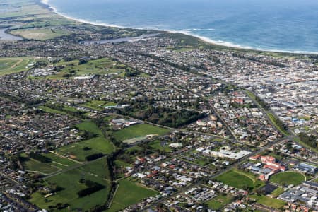 Aerial Image of WARRNAMBOOL