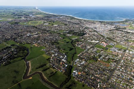 Aerial Image of WARRNAMBOOL