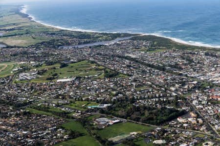 Aerial Image of WARRNAMBOOL
