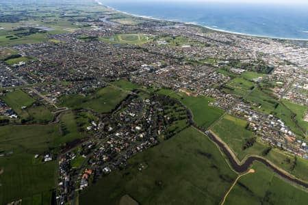 Aerial Image of WARRNAMBOOL