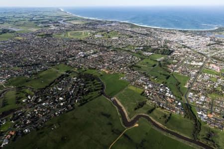 Aerial Image of WARRNAMBOOL