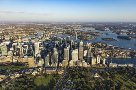 Aerial Image of SYDNEY EARLY MORNING