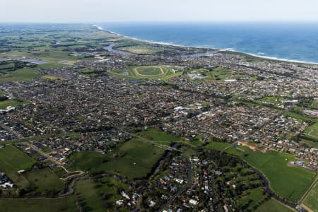 Aerial Image of WARRNAMBOOL