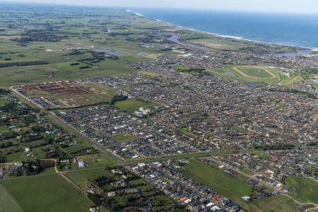 Aerial Image of WARRNAMBOOL
