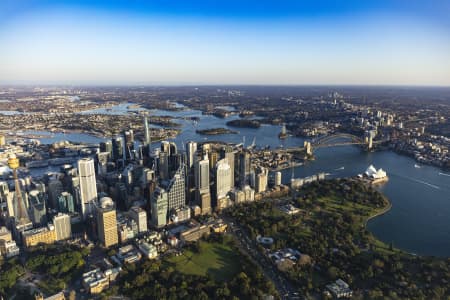 Aerial Image of SYDNEY EARLY MORNING