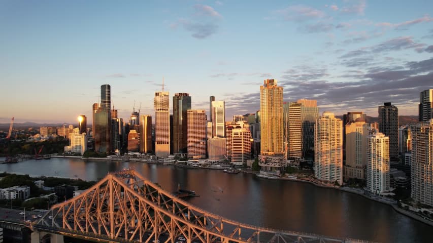 Aerial Image of BRISBANE CITY