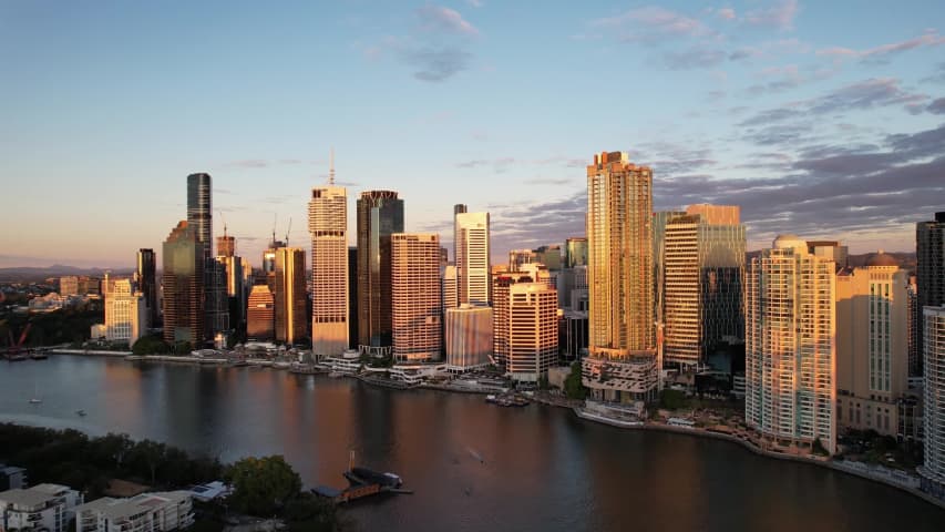 Aerial Image of BRISBANE CITY