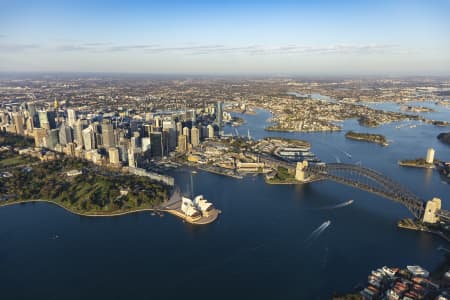 Aerial Image of SYDNEY EARLY MORNING