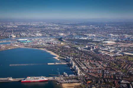 Aerial Image of PORT MELBOURNE