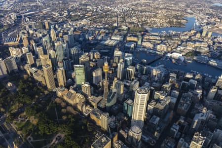 Aerial Image of SYDNEY EARLY MORNING