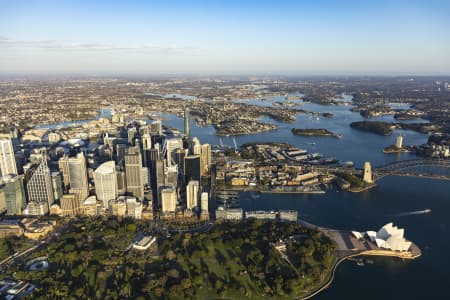 Aerial Image of SYDNEY EARLY MORNING