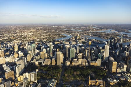 Aerial Image of SYDNEY EARLY MORNING