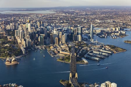 Aerial Image of SYDNEY EARLY MORNING