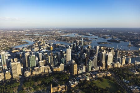 Aerial Image of SYDNEY EARLY MORNING