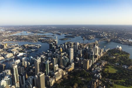 Aerial Image of SYDNEY EARLY MORNING