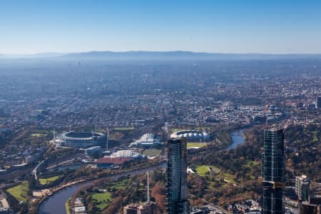 Aerial Image of MCG AND ROD LAVER ARENA