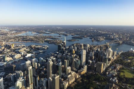 Aerial Image of SYDNEY EARLY MORNING