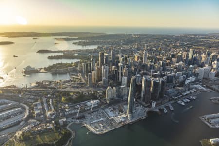 Aerial Image of BARANGAROO EARLY MORNING