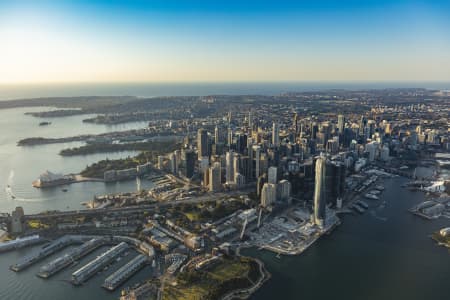 Aerial Image of BARANGAROO EARLY MORNING