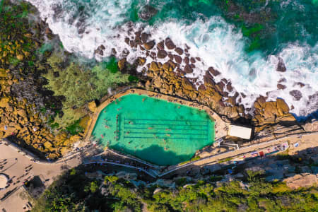 Aerial Image of BRONTE BEACH BATHS