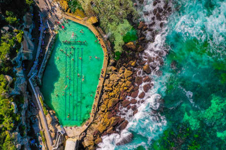 Aerial Image of BRONTE BEACH BATHS