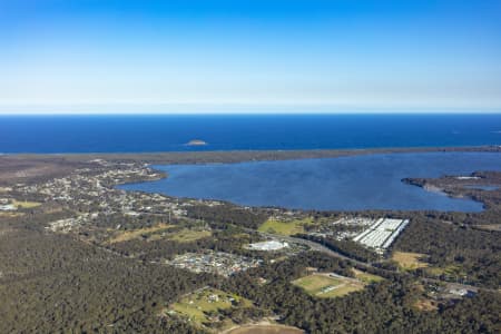 Aerial Image of LAKE MUNMORAH