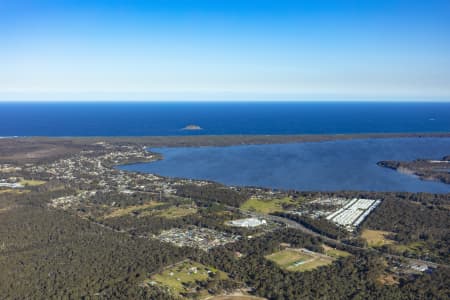Aerial Image of LAKE MUNMORAH
