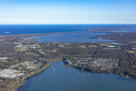 Aerial Image of CHAIN VALLEY BAY