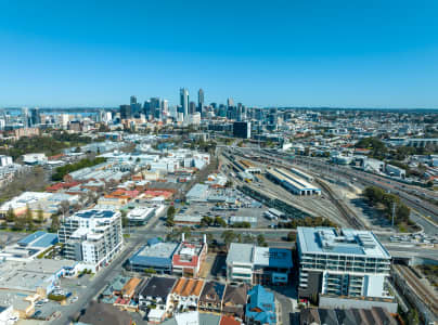 Aerial Image of EAST PERTH