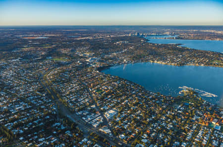 Aerial Image of PEPPERMINT GROVE