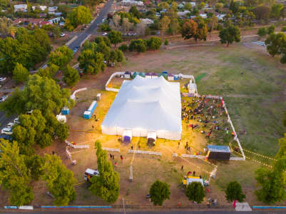 Aerial Image of CASTLEMAINE