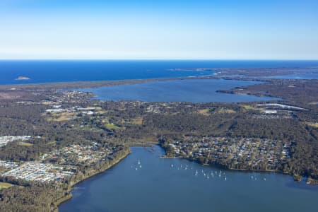 Aerial Image of CHAIN VALLEY BAY