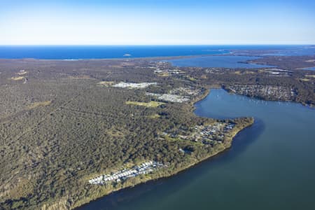 Aerial Image of CHAIN VALLEY BAY